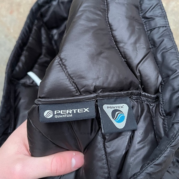 The North Face Summit Series Womens XL Black Pertex Quantum Goose Down Vest - Picture 7 of 9